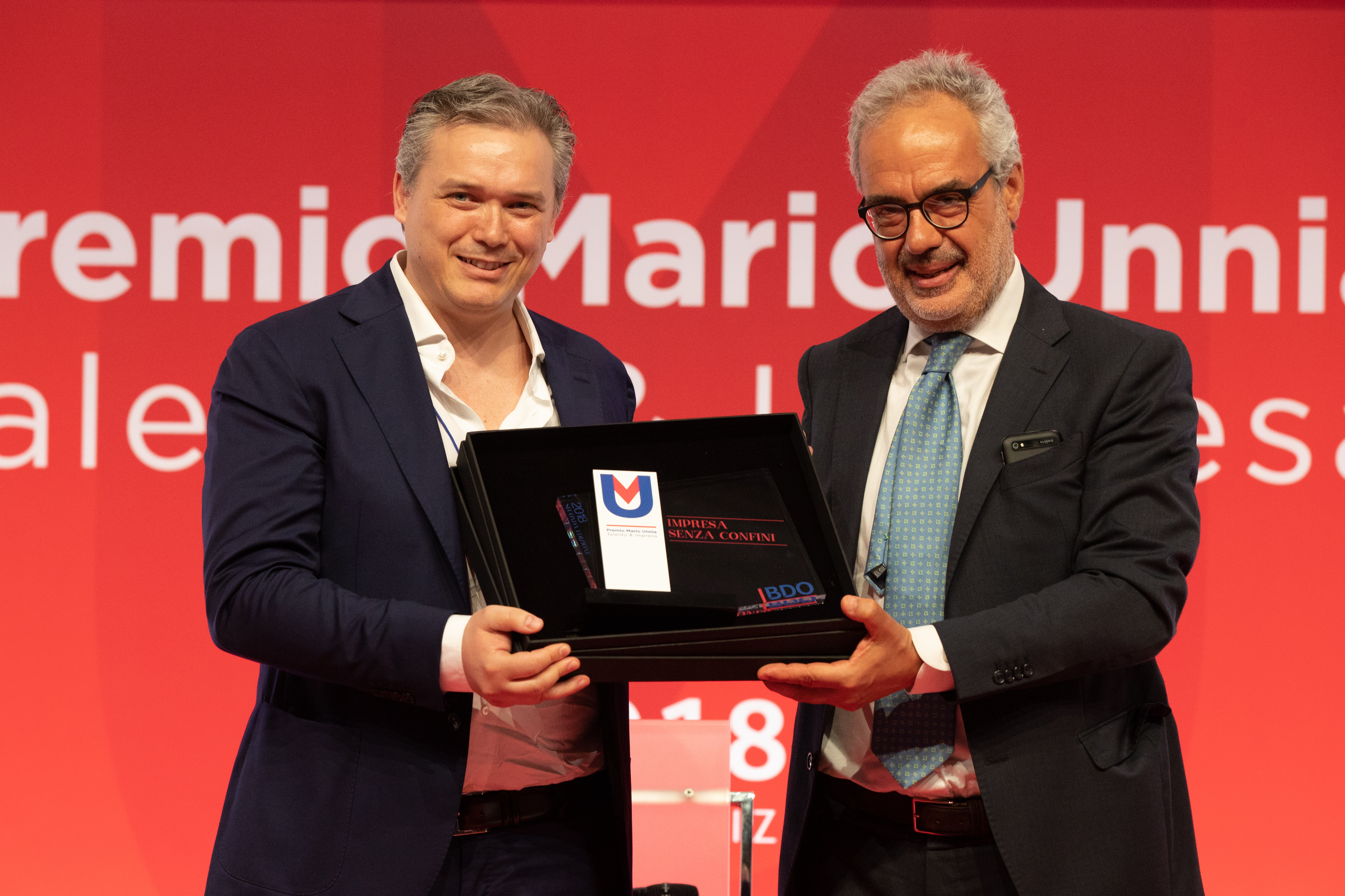 Optimares SpA riceve premio "Mario Unnia - Talento & Impresa di Bdo Italia" nella categoria "Impresa senza confini"
