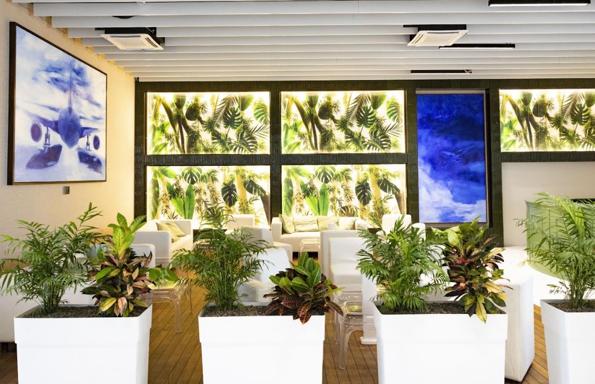 Sala vip Terminal Aviazione generale aeroporto di Salerno-Costa d'Amalfi e del Cilento