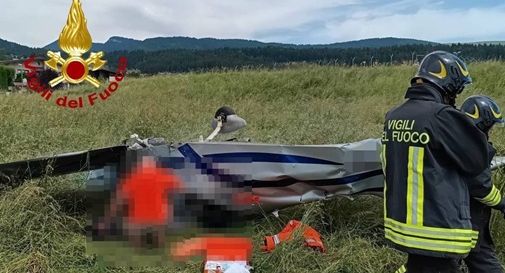 Asiago, 21 giugno 2026. Incidente all’aeroporto di Asiago, in provincia di Vicenza per un aereo biposto uscito di pista e si è ribaltato al suolo