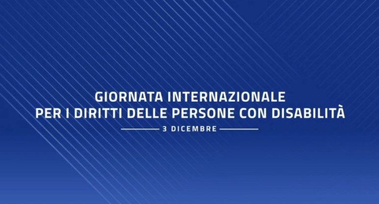 3 dicembre, Giornata internazionale dei diritti delle persone con disabilità