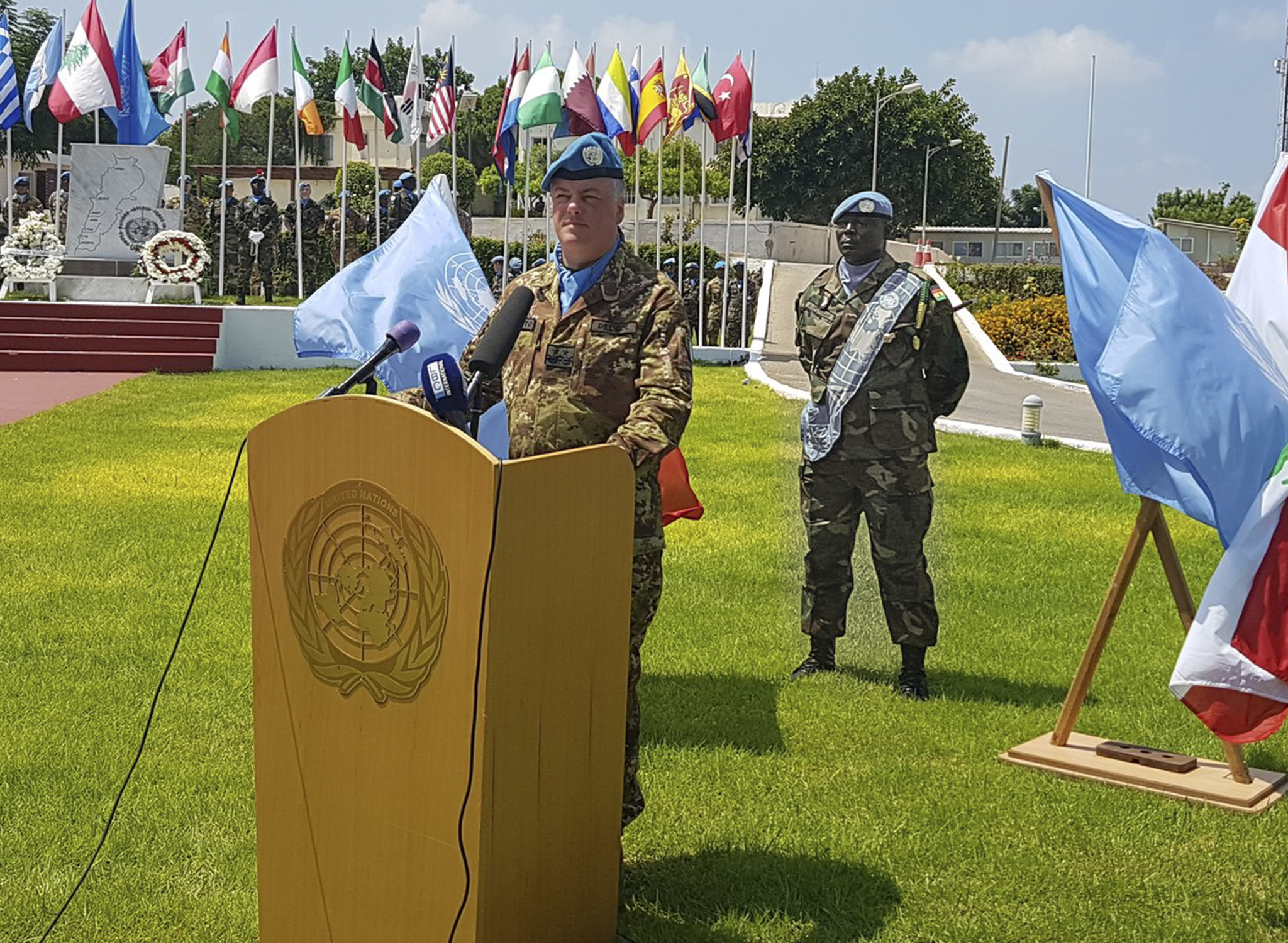 Il discorso del generale Stefano Del Col, comandante subentrante della missione Unifil in Libano