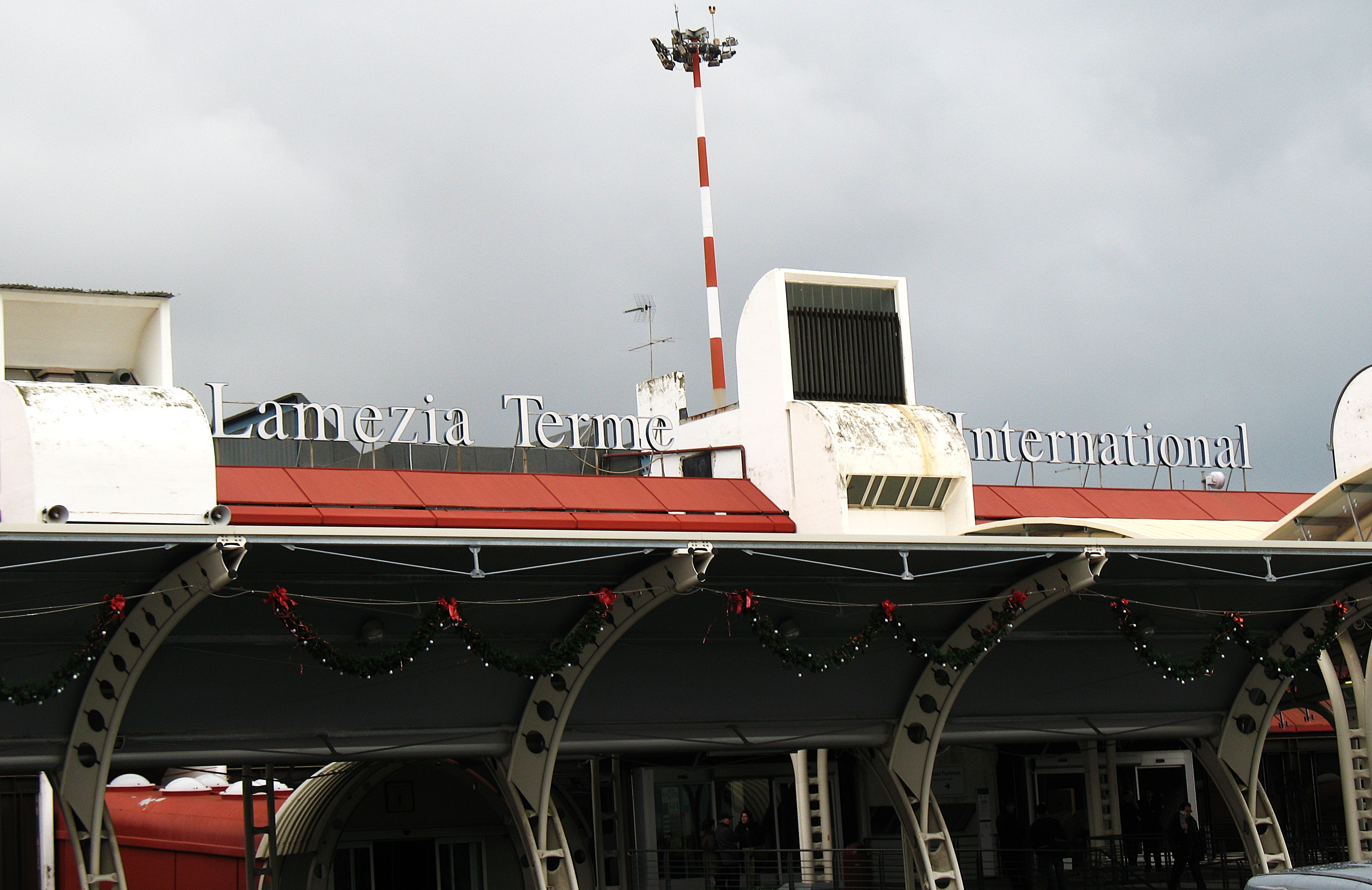 Lamezia Terme International Airport in Calabria Region (South Italy)