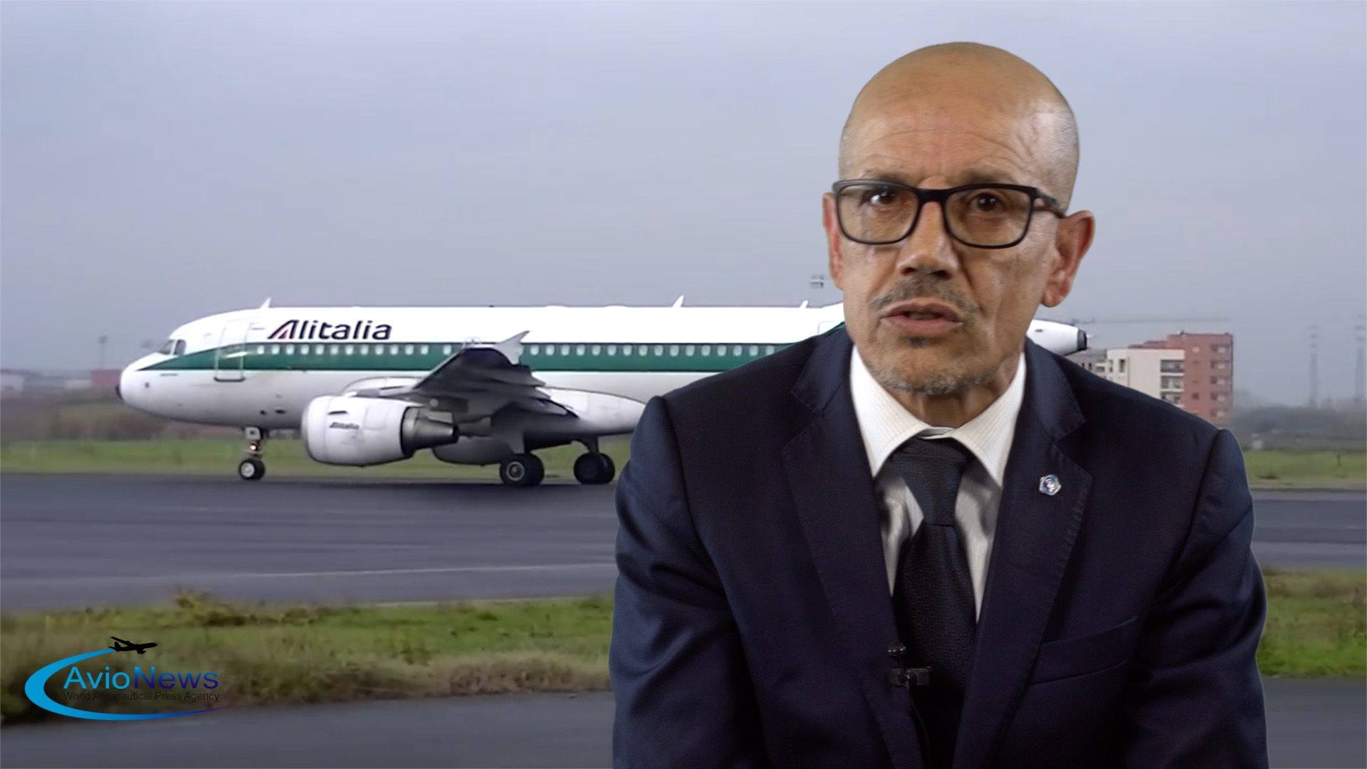 Il segretario nazionale Ugl, Francesco Alfonsi. intervistato da AVIONEWS