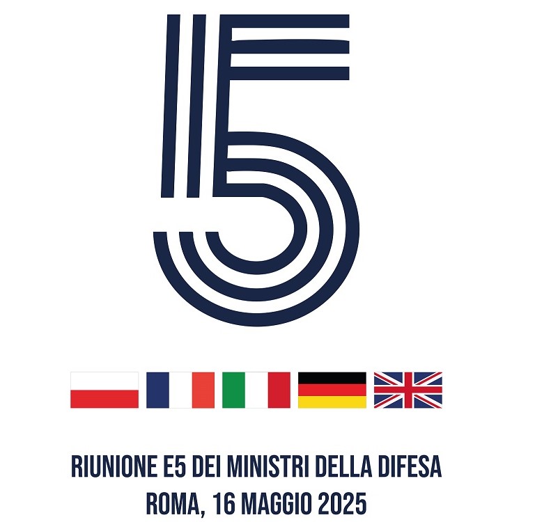 “E5” Meeting of Defence Ministers on 16 May 2025 in Rome (Palazzo Aeronautica)