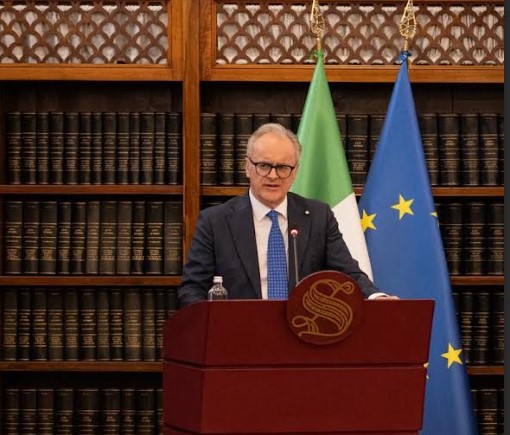 Roma, 22 settembre 2026. Il presidente Autorità di regolazione dei trasporti (Art), Nicola Zaccheo, durante la presentazione della relazione annuale al Parlamento