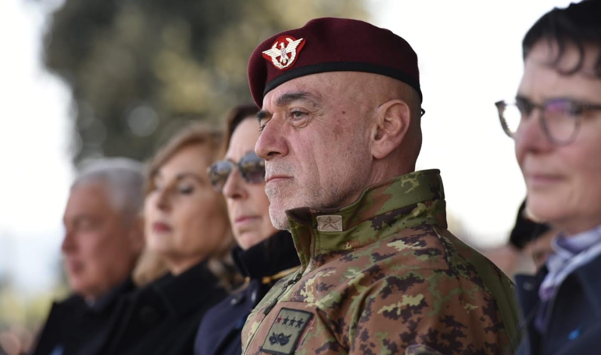 Il capo di Stato Maggiore dell’Esercito italiano, generale di Corpo d’Armata Carmine Masiello