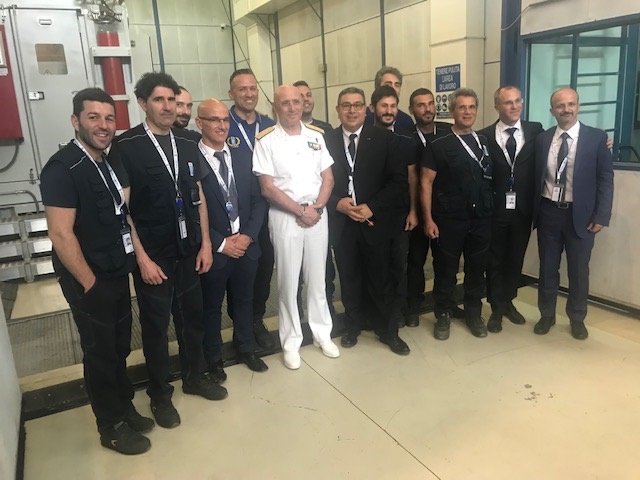 Isotta Fraschini Motori (Fincantieri): presentazione nuovo gruppo elettrogeno 16V170C2ME, Bari 11 giugno 2019