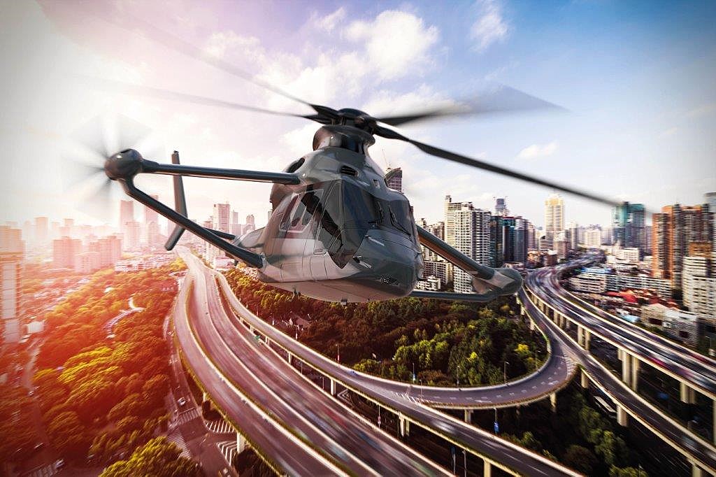 Dimostratore ad alta velocità ibrido Racer di Airbus Helicopters