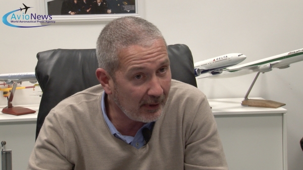 Giovanni Galiotto, segretario generale piloti dell'Anpac (Associazione nazionale professionale aviazione civile)