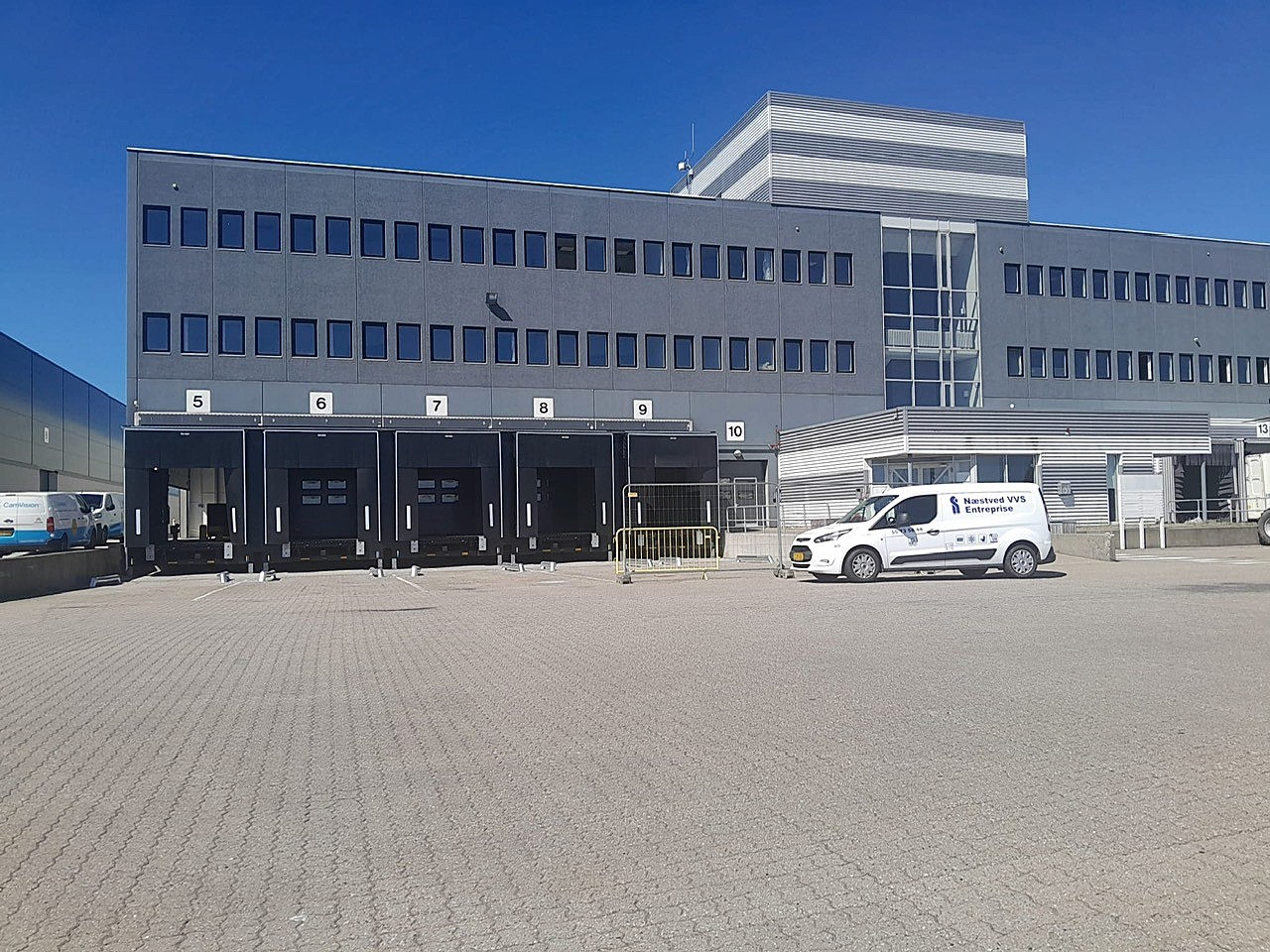 Il nuovo magazzino di Wfs all'aeroporto di Copenaghen. L'impianto è specializzato in e-commerce e la gestione degli spedizionieri