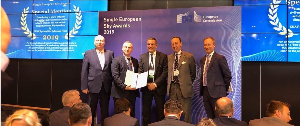 Cielo unico europeo: riconoscimento Ce a progetto AMI-Enav su sicurezza Atm