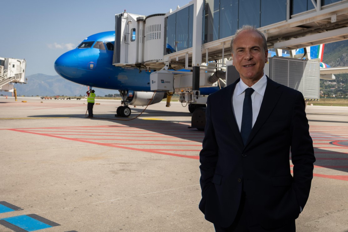 Gianfranco Battisti, amministratore delegato Gesap SpA, società di gestione dell’aeroporto internazionale "Falcone-Borsellino" di Palermo