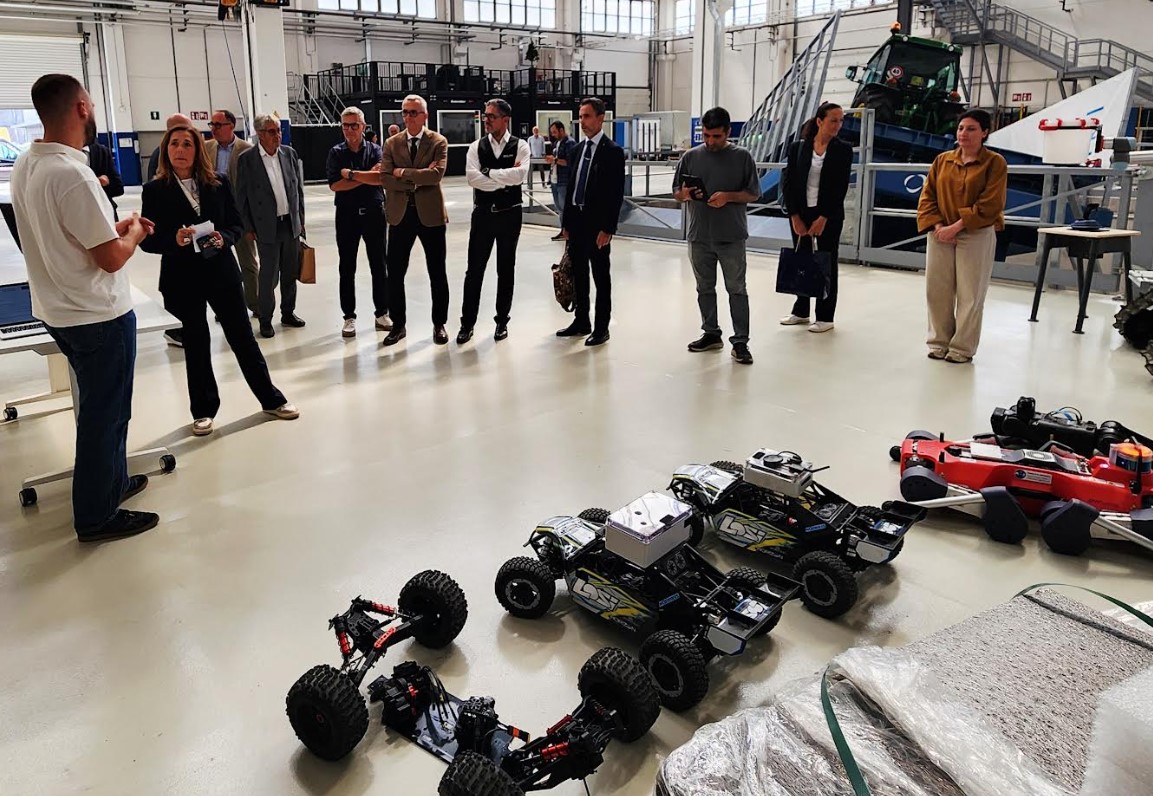 Bolzano, 2 settembre 2026. Il sottosegretario alla Difesa, Isabella Rauti, in visita alle eccellenze bolzanine ospitate nel NOITechPark, parco scientifico e tecnologico, ed infrastruttura pubblica, di cui la provincia di Bolzano è principale committente