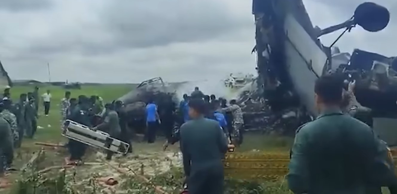 Aereo da trasporto AN-32 dell'aeronautica militare indiana (Iaf) si è schiantato il 13 giugno 2026 durante un tentativo di atterraggio presso la base aerea di Jorhat, in Assam
