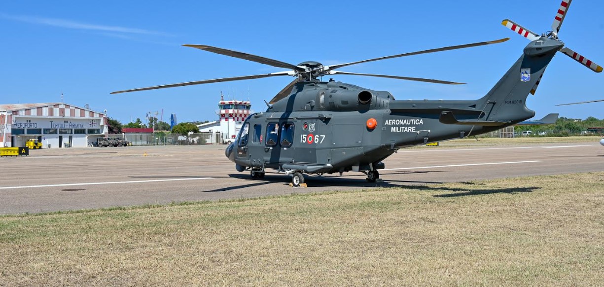 "Grifone 2026" (25-29 maggio a Tortolì, in Sardegna): elicottero AMI partecipa all'esercitazione internazionale di ricerca e soccorso aereo