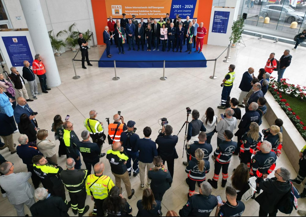"Reas 2026": inaugurazione del Salone internazionale dell'emergenza (8-10 ottobre) a Brescia-Montichiari