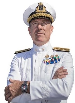 Contrammiraglio Angelo Virdis, capo Ufficio della Pubblica informazione e comunicazione (Upicom) della Marina militare