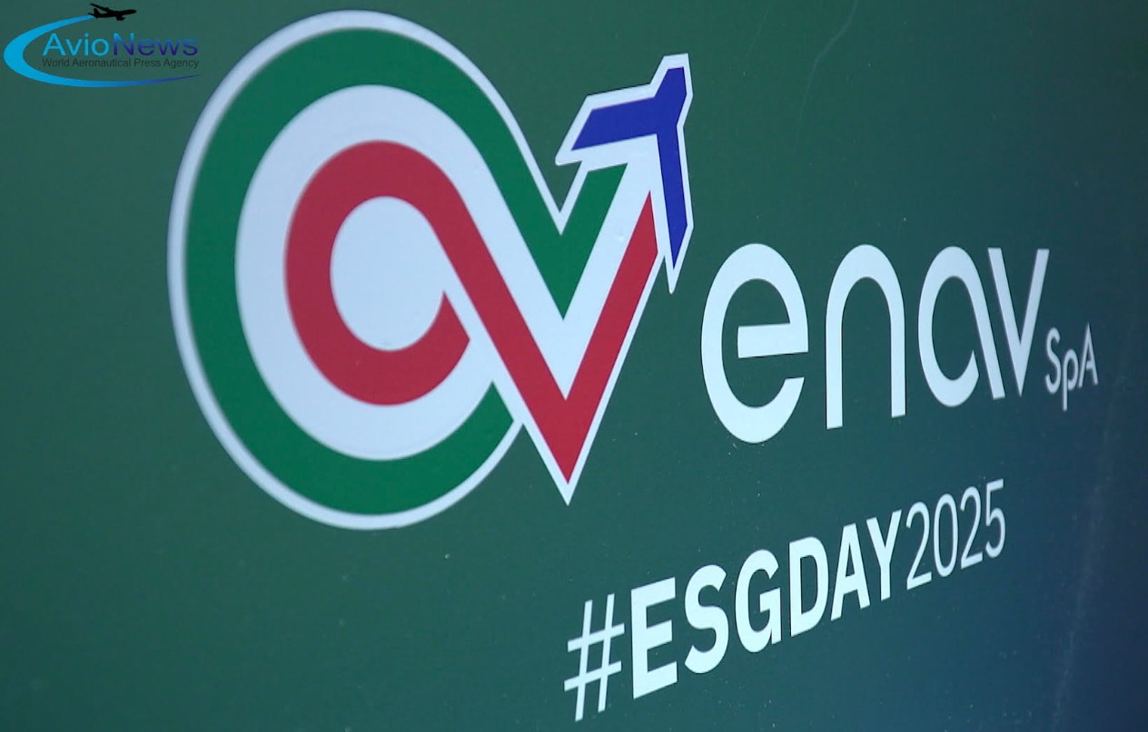 Esg Day Enav 2025: il logo dell'evento svoltosi il 19 novembre 2025 a Palazzo Grazioli, sede dell'Associazione stampa estera