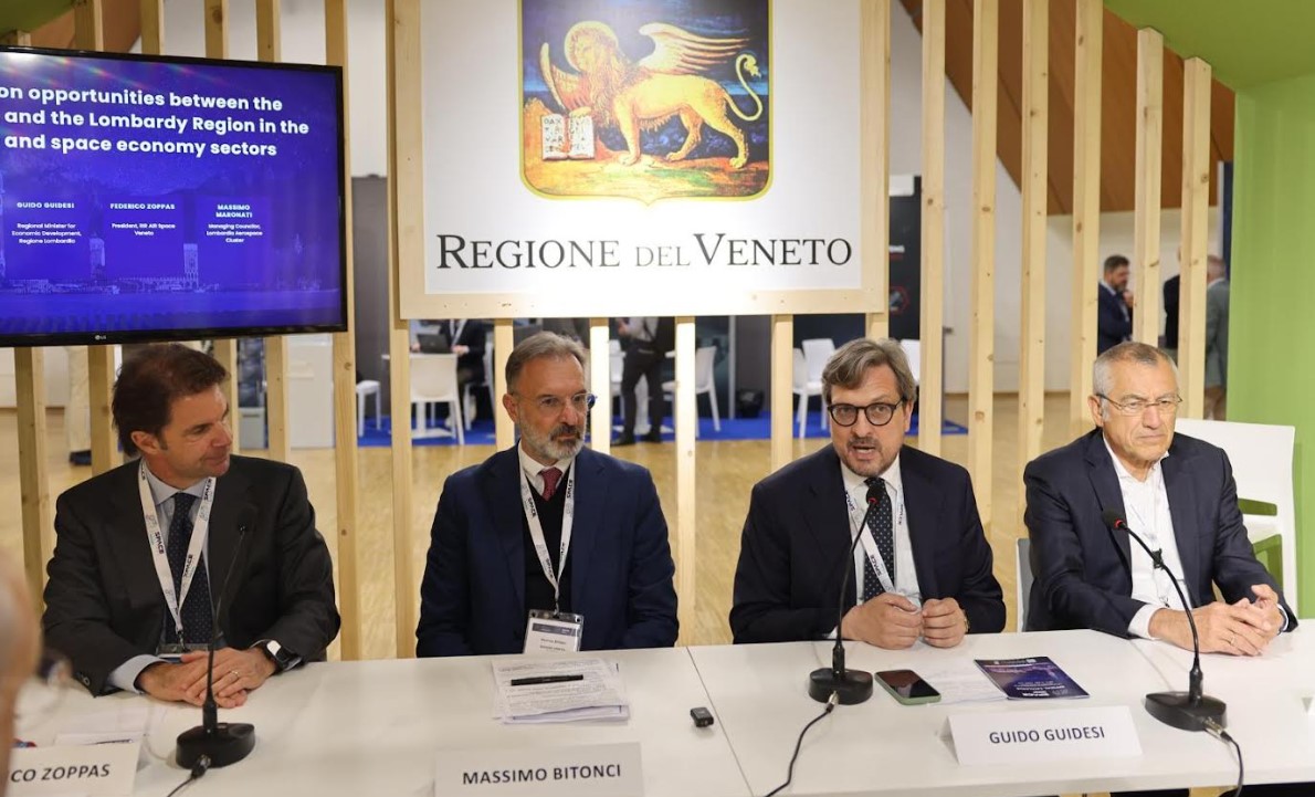 Venezia, 13 maggio 2026. Accordo tra Regioni Veneto e Lombardia verso una filiera aerospaziale condivisa