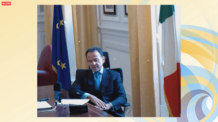 Secondo studio Osservatorio cargo aereo: intervento di Marcello Minenna, direttore Agenza dogane e monopoli (ADM) al convegno digitale a Milano svoltosi il 26 ottobre 2020