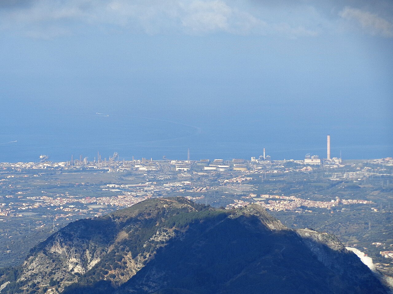 Zona industriale Valle del Mela, area dove dovrebbe sorgere un aeroporto