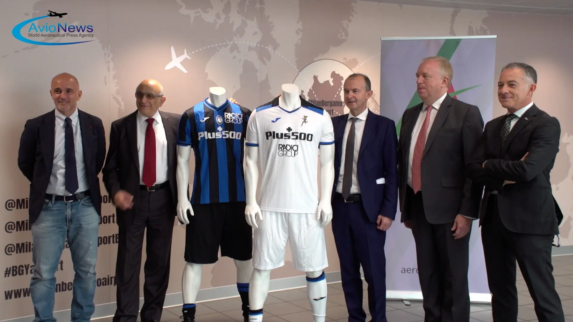 Aeroitalia-Atalanta: AVIONEWS intervista i protagonisti all'evento di Bergamo