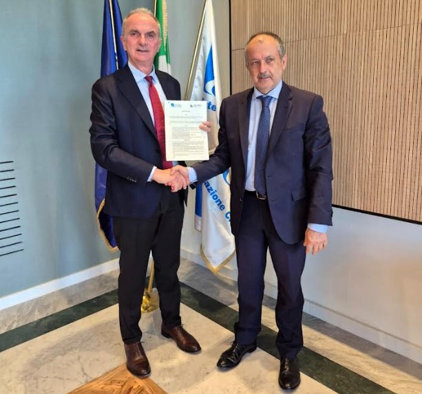 Roma, 19 maggio 2026. Enac-Confetra: protocollo d’intesa per lo sviluppo del settore cargo firmato rispettivamente dai presidenti Pierluigi Di Palma e Carlo De Ruvo