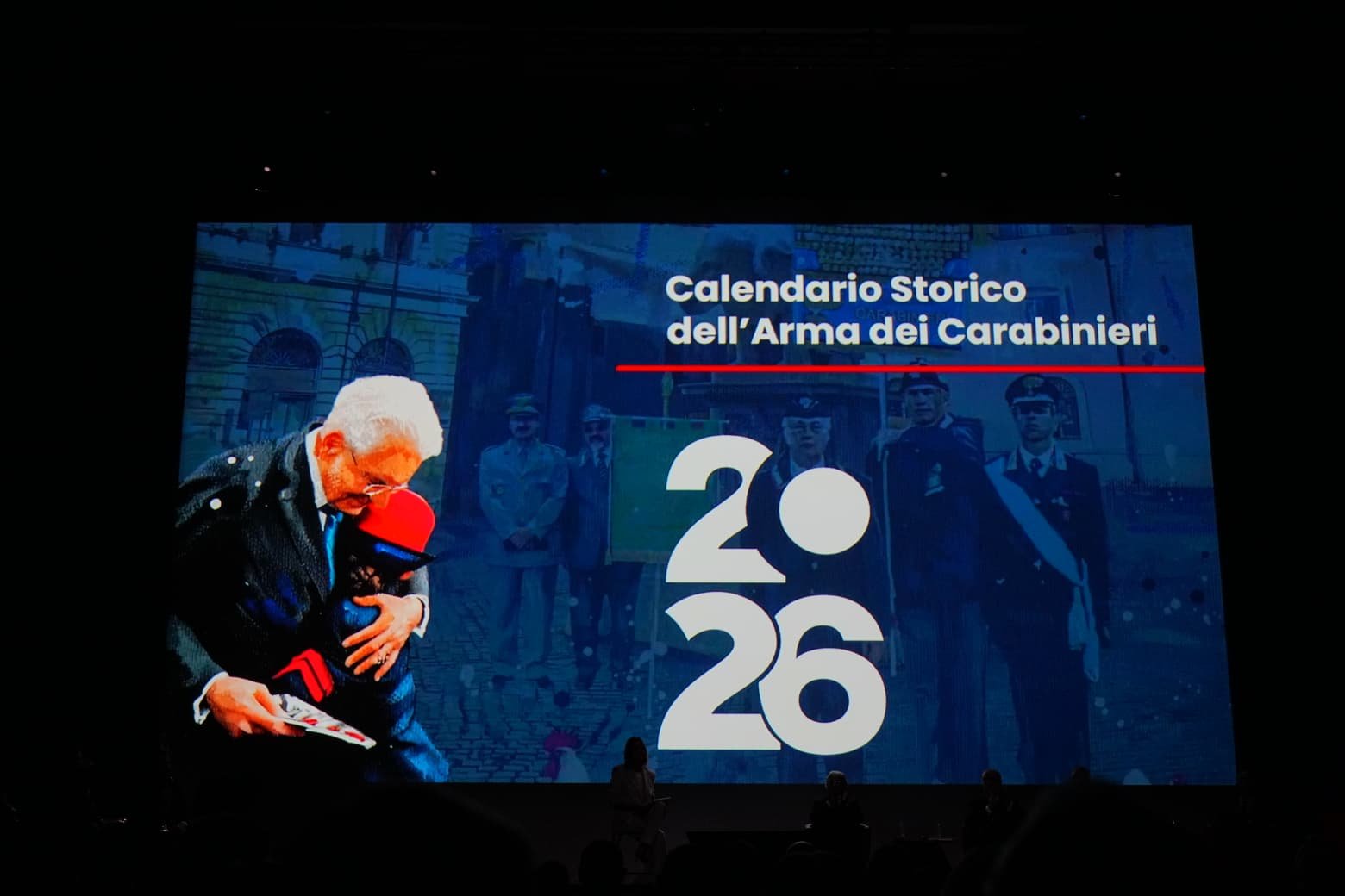 Roma, 11 novembre 2025. Presentazione del calendario storico dell'Arma dei Carabinieri 2026