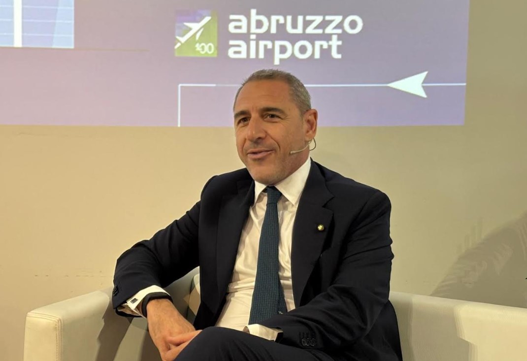 Giorgio Fraccastoro, presidente Saga, società di gestione dell'aeroporto d'Abruzzo