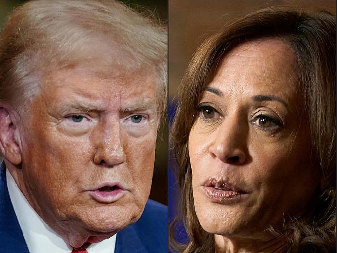 Donald Trump e Kamala Harris, in corsa per le elezioni presidenziali Usa 2024: Trump ne uscirà vincitore rieletto