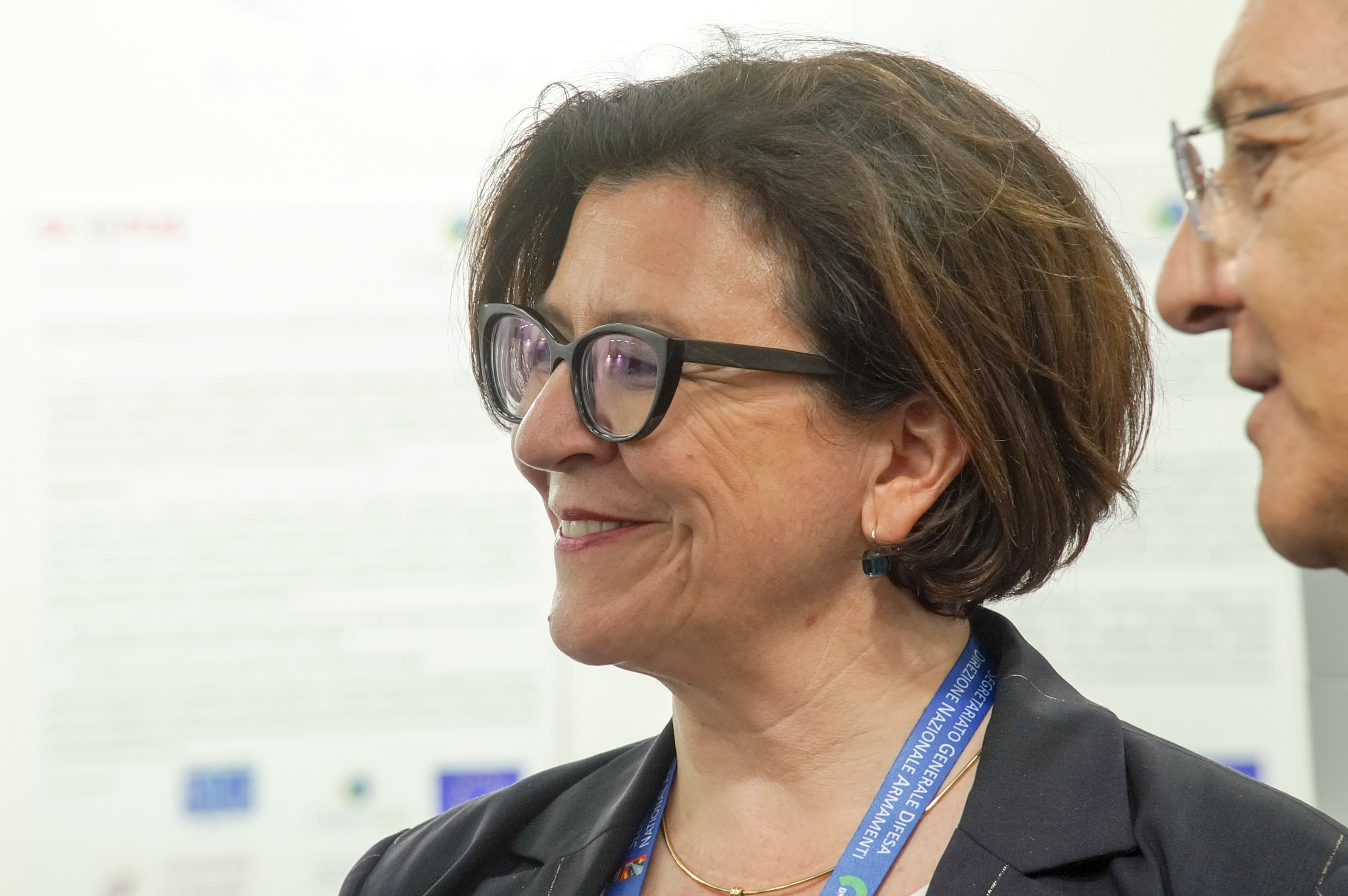 Il ministro della Difesa Elisabetta Trenta in visita presso Le Bourget di Parigi in data 18 giugno 2019