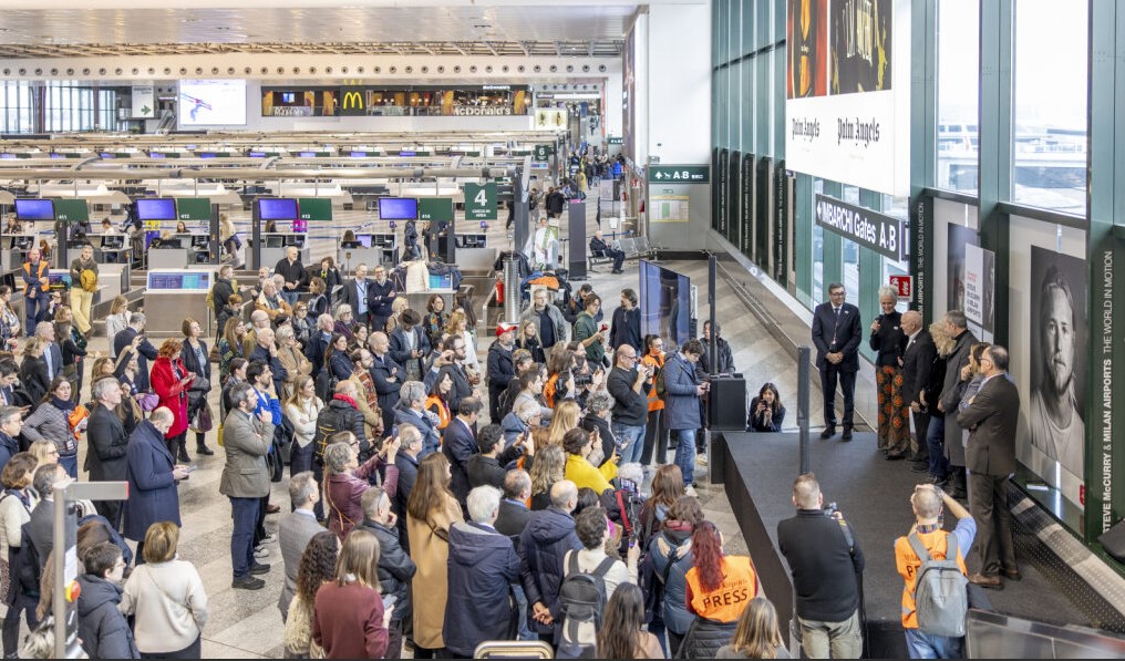 Milano, 30 gennaio 2026. "The World in Motion”, mostra fotografica di Steve McCurry inaugurata all'aeroporto milanese di Malpensa