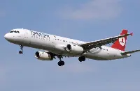 Turkish Airlines Airbus A-321 in an archive picture (Photo credit: Adrian Pingstone/Wikimedia Commons)