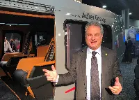 Daniele Romiti, VP Aerospace Adler Group, annuncia strategia del Gruppo Adler nel campo degli interni degli aerei e la partnership tra Tta e Jhas