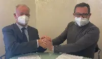 Presidente di Anita Thomas Baumgartner e quello di Assologistica Umberto Ruggerone firmano accordo di collaborazione