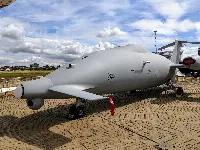 Piaggio P.1HH Hammerhead UAV at "Farnborough Airshow 2018"