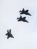 F-35 in a formation flight, archive image (photo by Andy Poulastides)