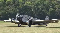 Un aereo Juncker Ju-52 in uso tuttora per voli turistici