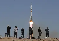 Pics of Soyuz launch in the October 11