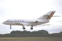 Falcon 20 di Dassault in una foto d'archivio