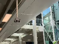 Termoscanner installato all'aeroporto di Catania-Fontanarossa