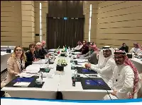 "Ican 2023" a Riad (Arabia Saudita), 4 dicembre 2023: incontro tra la delegazione italiana e quella saudita