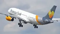 An Airbus A-330/200 aircraft of Thomas Cook Airlines