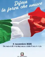 4 novembre 2025. Ministero Difesa: il manifesto della Giornata dell'unità nazionale e delle Forze armate è "Difesa, la forza che unisce"