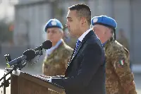 L'intervento di Luigi Di Maio (Maeci) durante la sua visita in Libano del 23 dicembre 2019 ed incontro con i militari italiani della missione Unifil