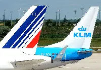 Code di due aerei Air France e Klm