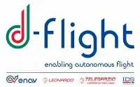 Logo di D-Flight, società gestione traffico aereo dei droni