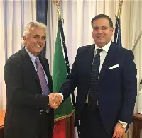 Da sinistra: Andrea Camanzi (presidente Art, Autorità regolazione trasporti) e Roberto Rustichelli (Agcm, Antitrust, Autorità garante della concorrenza e del mercato)