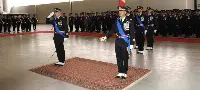 3 settembre 2019, aeroporto militare “Luigi Rovelli” di Amendola, cerimonia di avvicendamento al comando del 32esimo Stormo tra il colonnello Davide Marzinotto ed il comandante subentrante, colonnello Stefano Castelnuovo