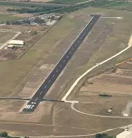 Pista pavimentata all'aeroporto "Oreste Salomone" di Capua